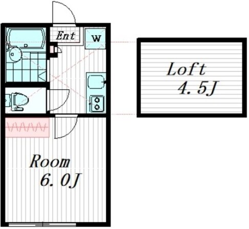 AZEST-RENTひばりが丘の物件間取画像